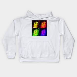 Rene Descartes Pop Art Design Kids Hoodie